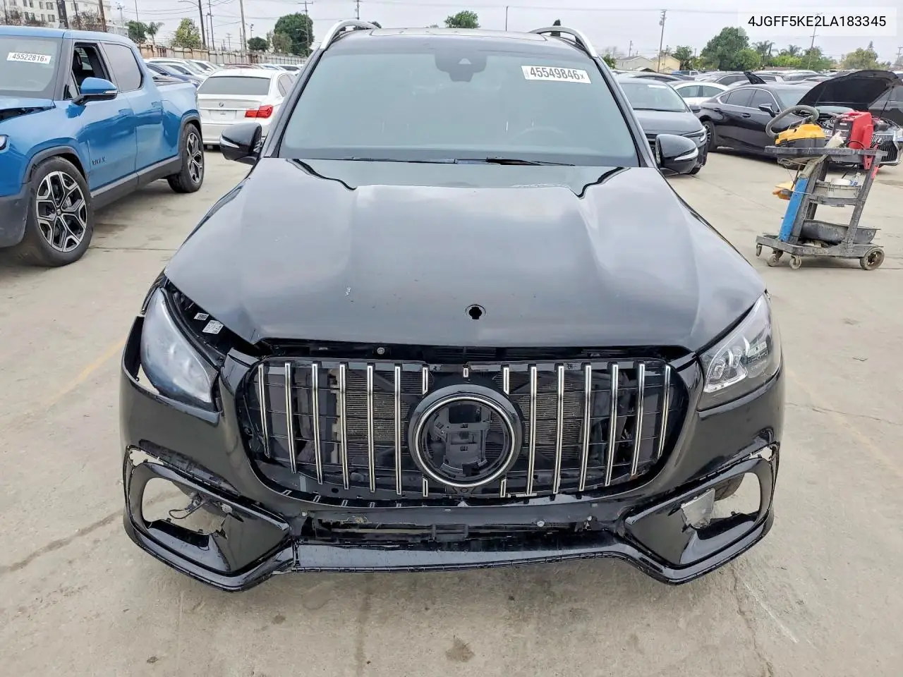 2020 Mercedes-Benz Gls 450 4Matic VIN: 4JGFF5KE2LA183345 Lot: 45549846