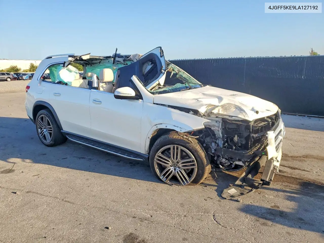 2020 Mercedes-Benz Gls 450 4Matic VIN: 4JGFF5KE9LA127192 Lot: 54333846