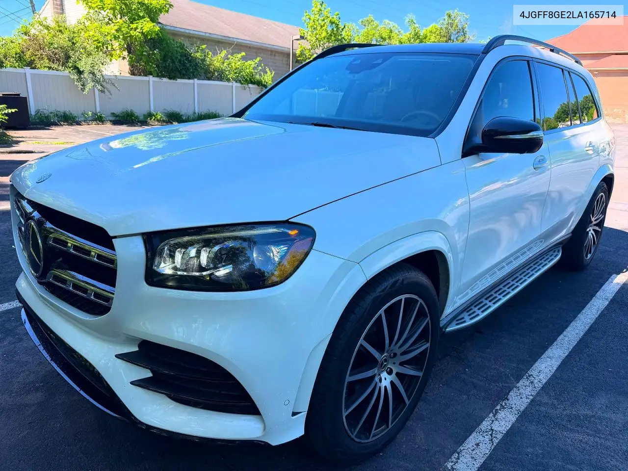 2020 Mercedes-Benz Gls 580 4Matic VIN: 4JGFF8GE2LA165714 Lot: 54766686