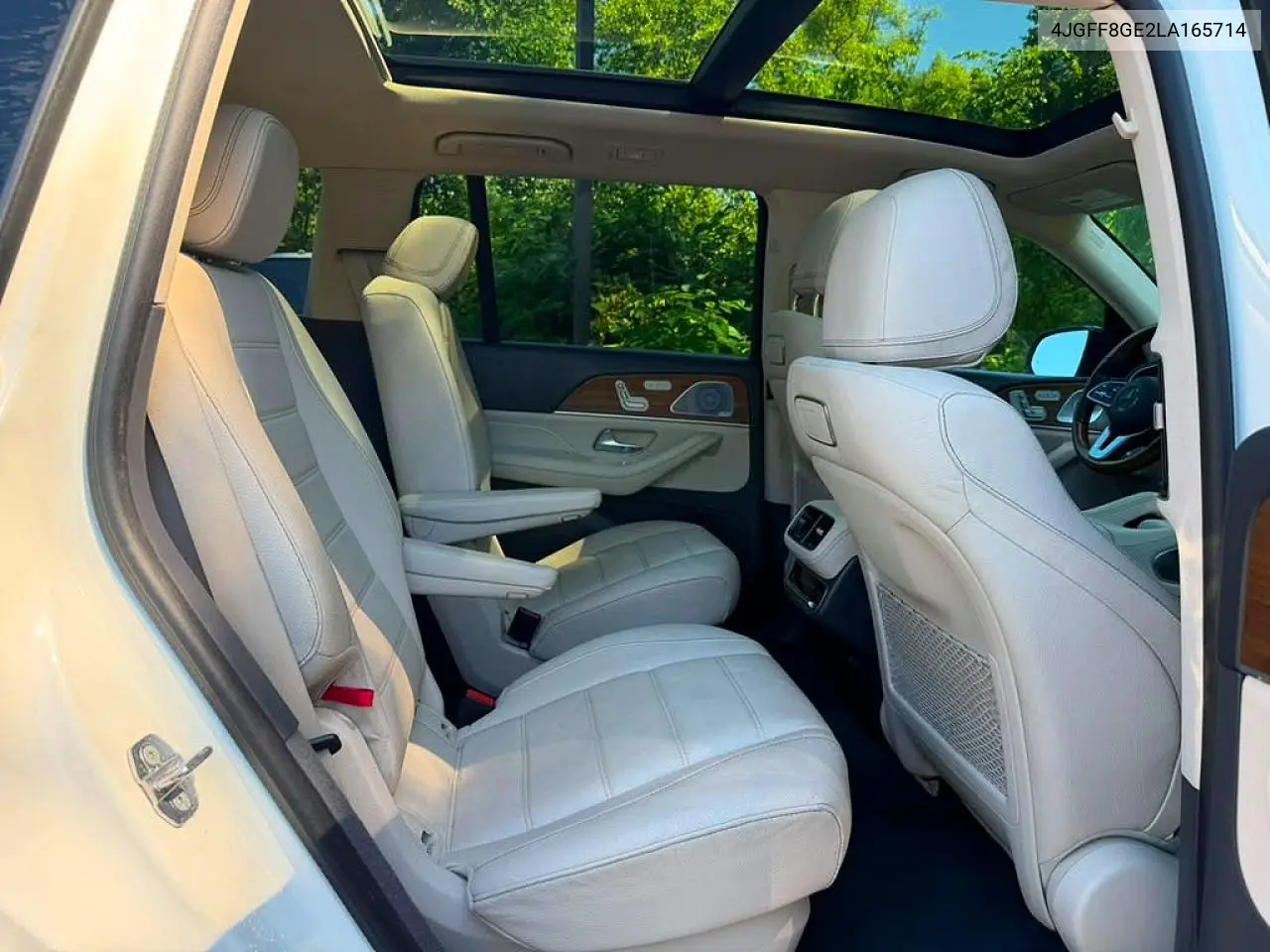 2020 Mercedes-Benz Gls 580 4Matic VIN: 4JGFF8GE2LA165714 Lot: 54766686