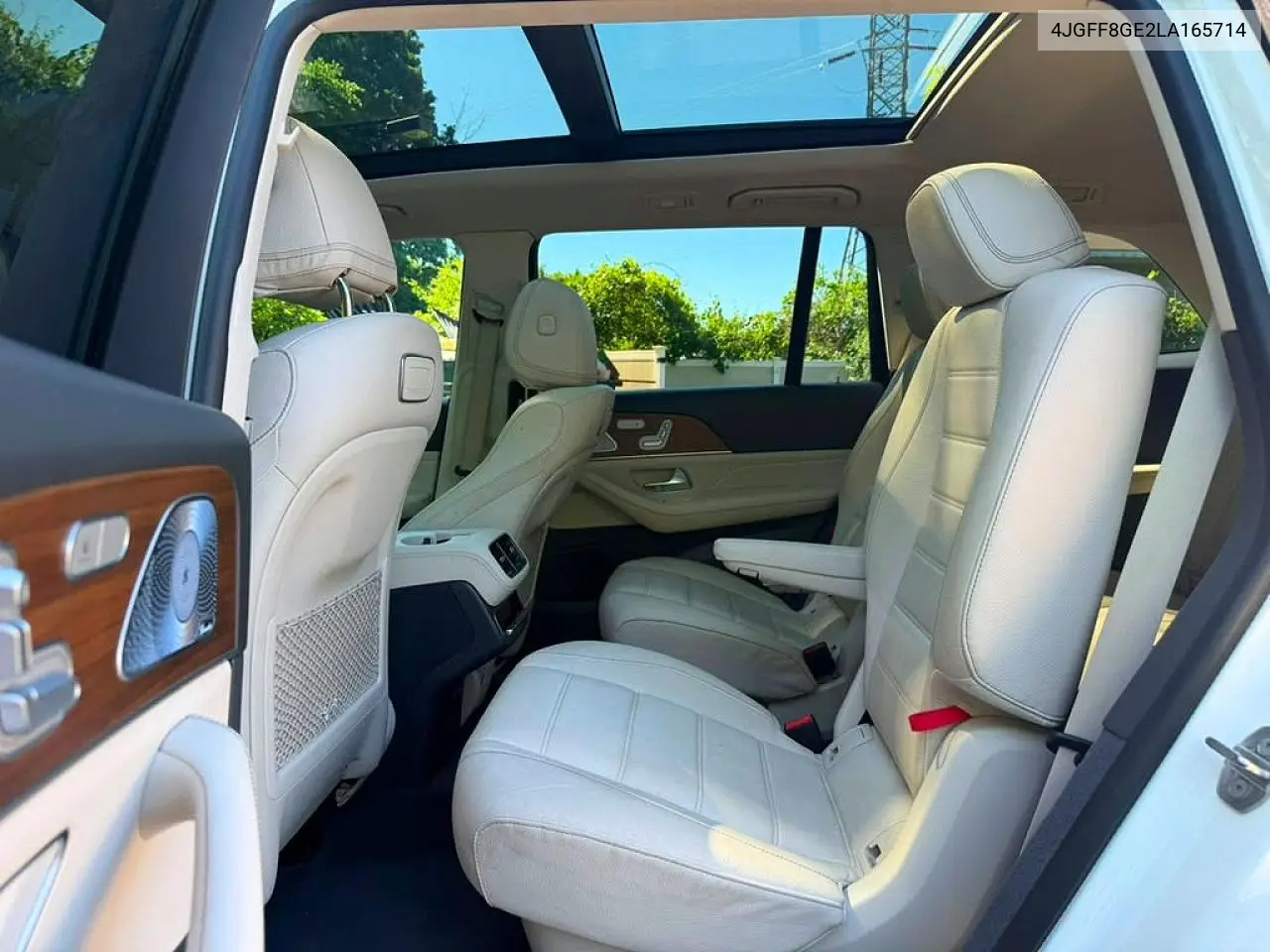 2020 Mercedes-Benz Gls 580 4Matic VIN: 4JGFF8GE2LA165714 Lot: 54766686