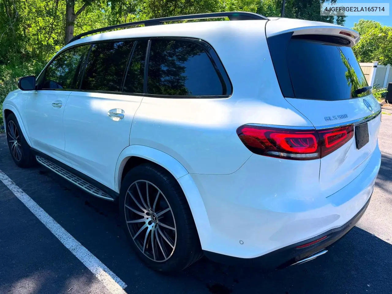 2020 Mercedes-Benz Gls 580 4Matic VIN: 4JGFF8GE2LA165714 Lot: 54766686