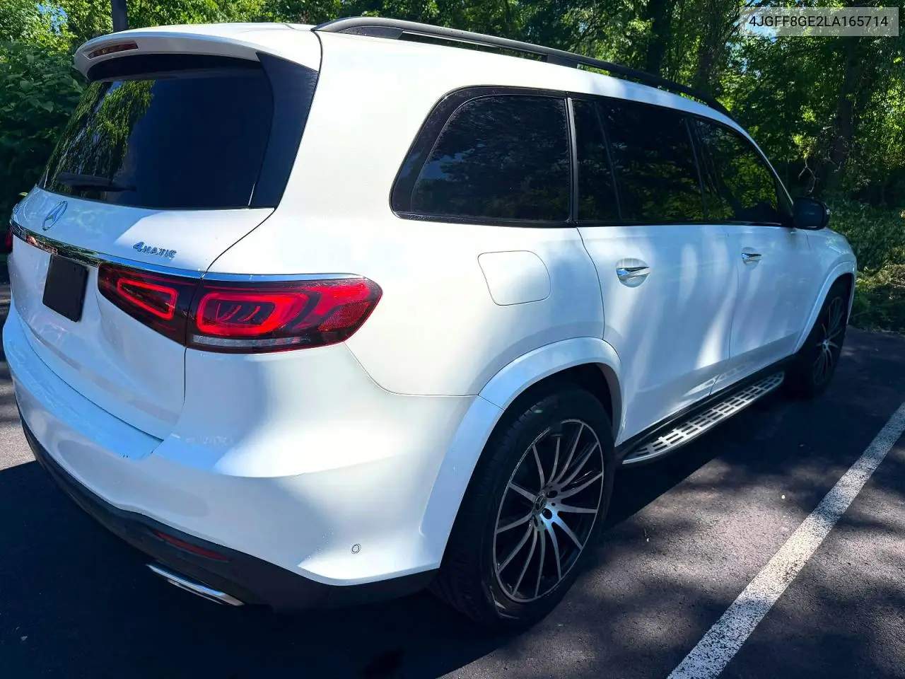2020 Mercedes-Benz Gls 580 4Matic VIN: 4JGFF8GE2LA165714 Lot: 54766686