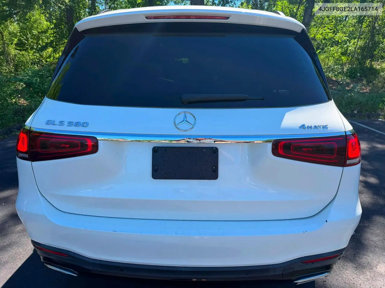 2020 Mercedes-Benz Gls 580 4Matic VIN: 4JGFF8GE2LA165714 Lot: 54766686