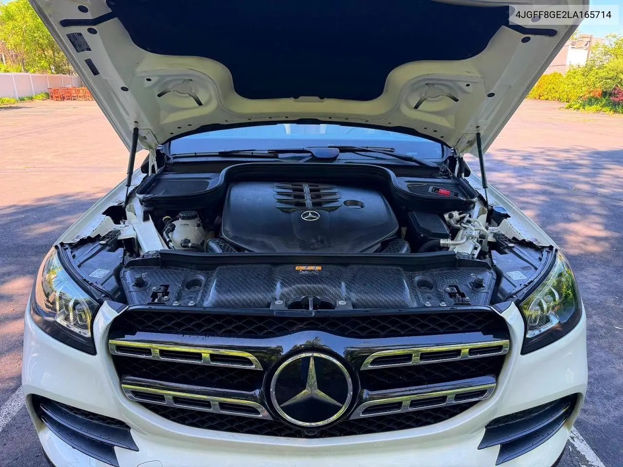 2020 Mercedes-Benz Gls 580 4Matic VIN: 4JGFF8GE2LA165714 Lot: 54766686