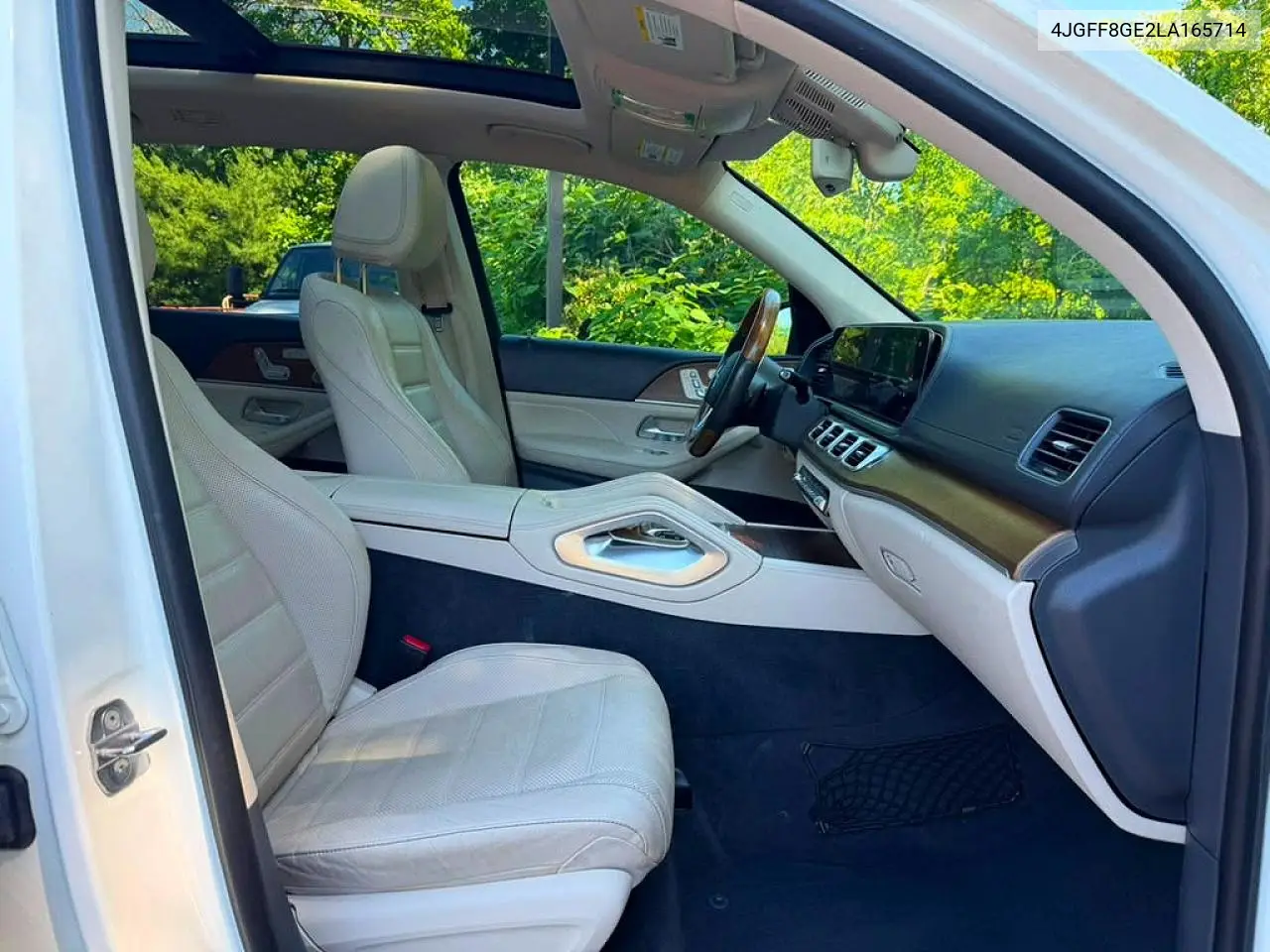 2020 Mercedes-Benz Gls 580 4Matic VIN: 4JGFF8GE2LA165714 Lot: 54766686