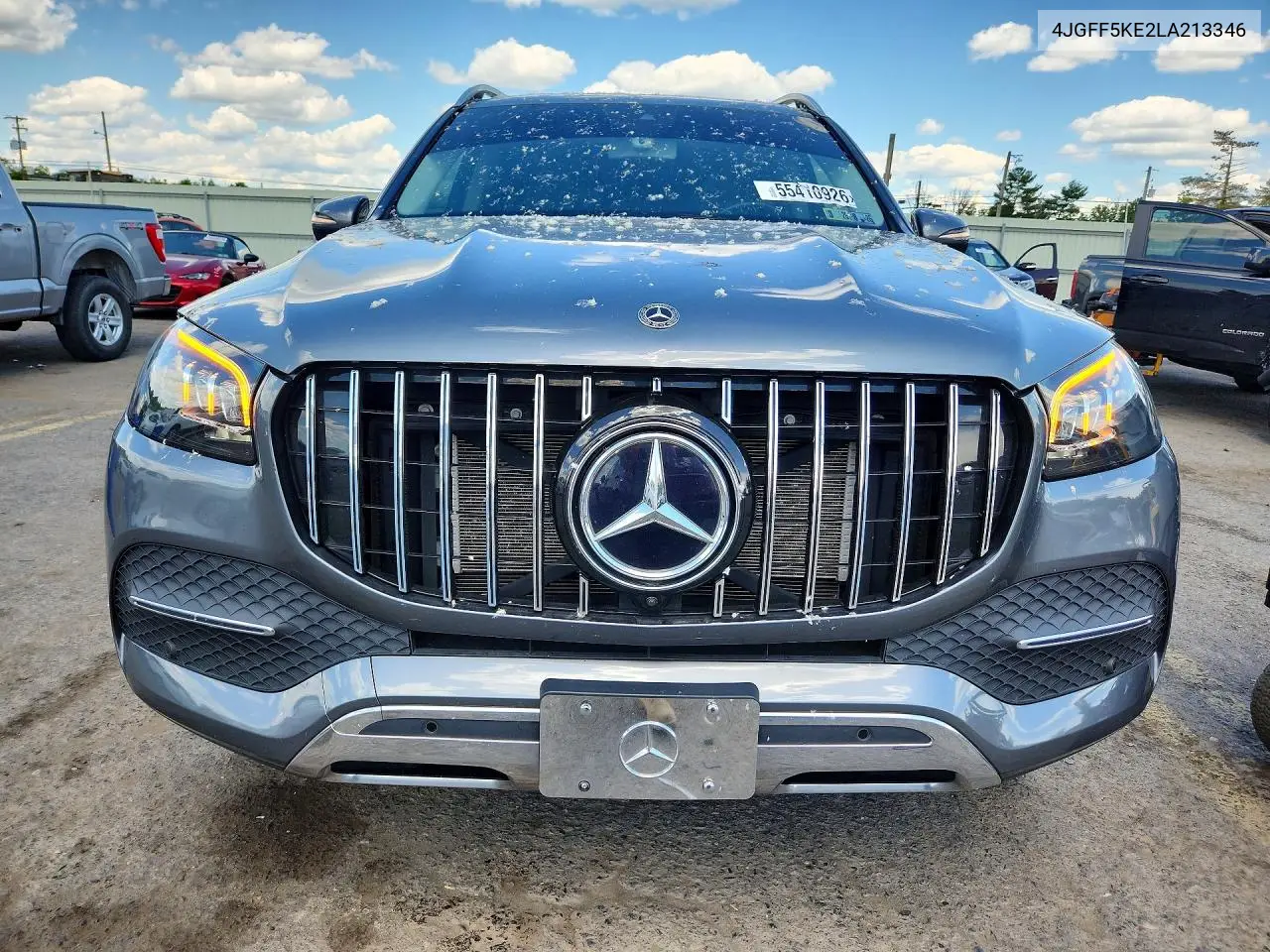 2020 Mercedes-Benz Gls 450 4Matic VIN: 4JGFF5KE2LA213346 Lot: 55410926