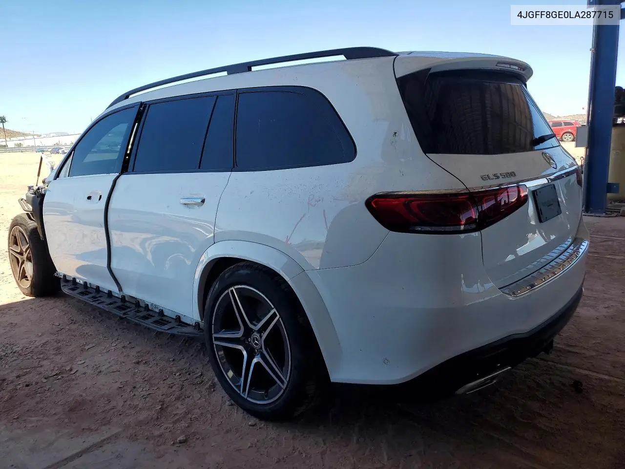 2020 Mercedes-Benz Gls 580 4Matic VIN: 4JGFF8GE0LA287715 Lot: 55544676