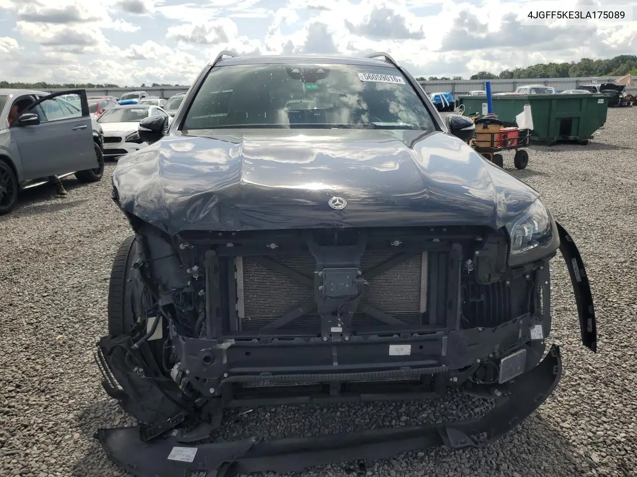 2020 Mercedes-Benz Gls 450 4Matic VIN: 4JGFF5KE3LA175089 Lot: 56059016