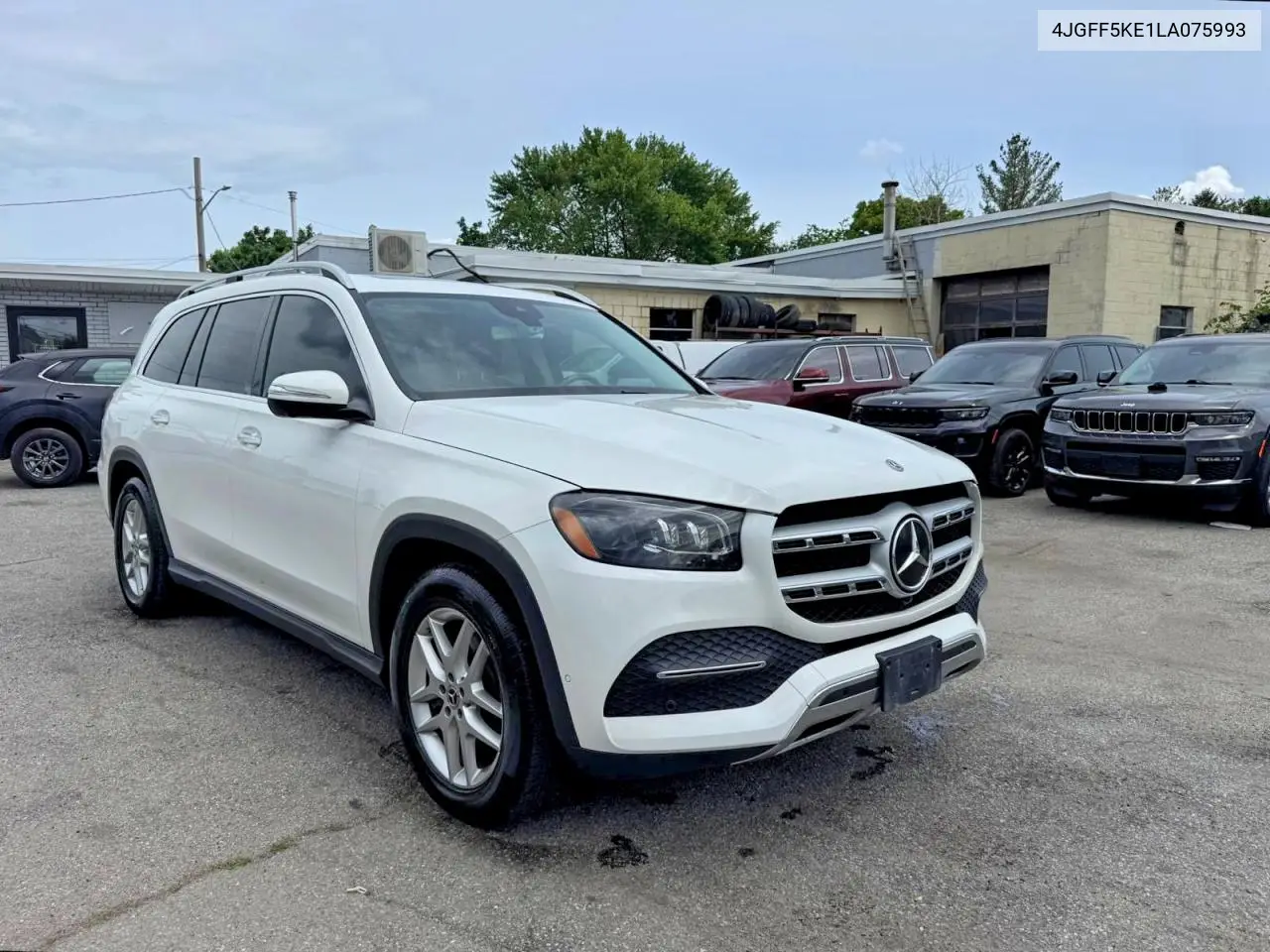 2020 Mercedes-Benz Gls 450 4Matic VIN: 4JGFF5KE1LA075993 Lot: 56158606