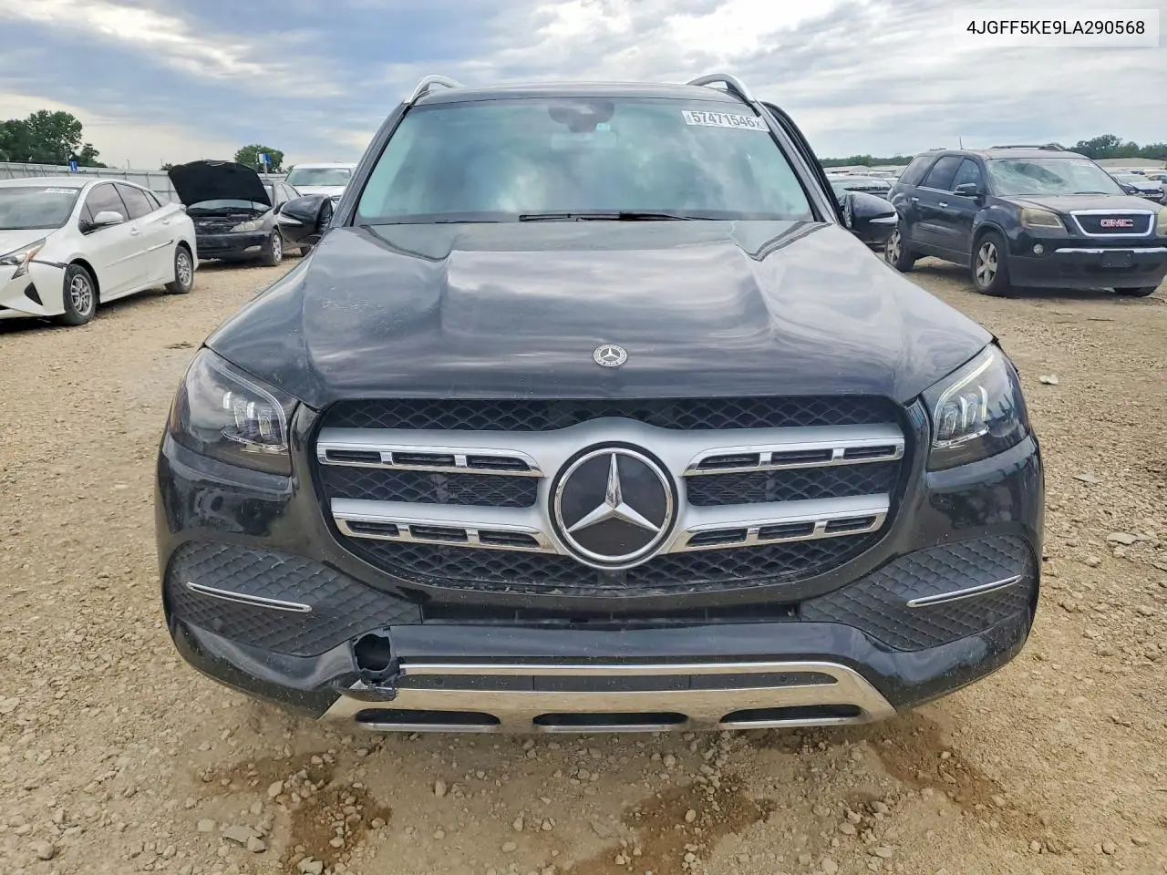 2020 Mercedes-Benz Gls 450 4Matic VIN: 4JGFF5KE9LA290568 Lot: 57471546