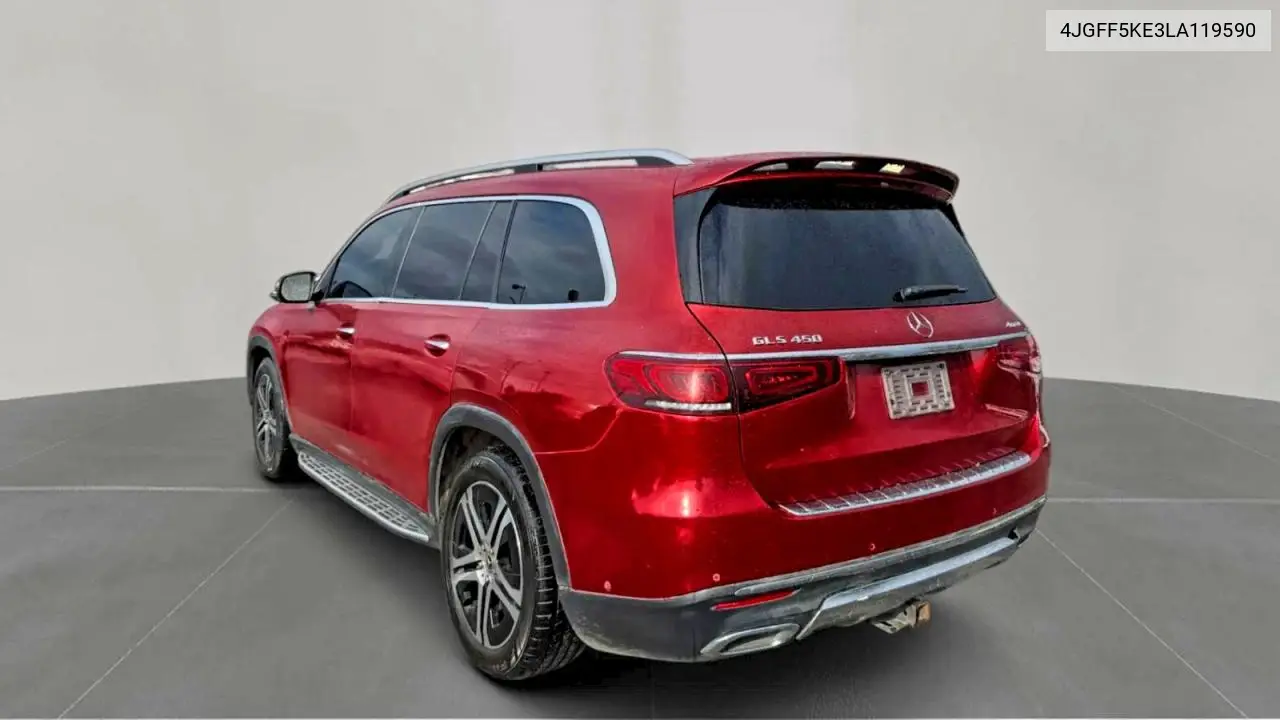 2020 Mercedes-Benz Gls 450 4Matic VIN: 4JGFF5KE3LA119590 Lot: 57728566