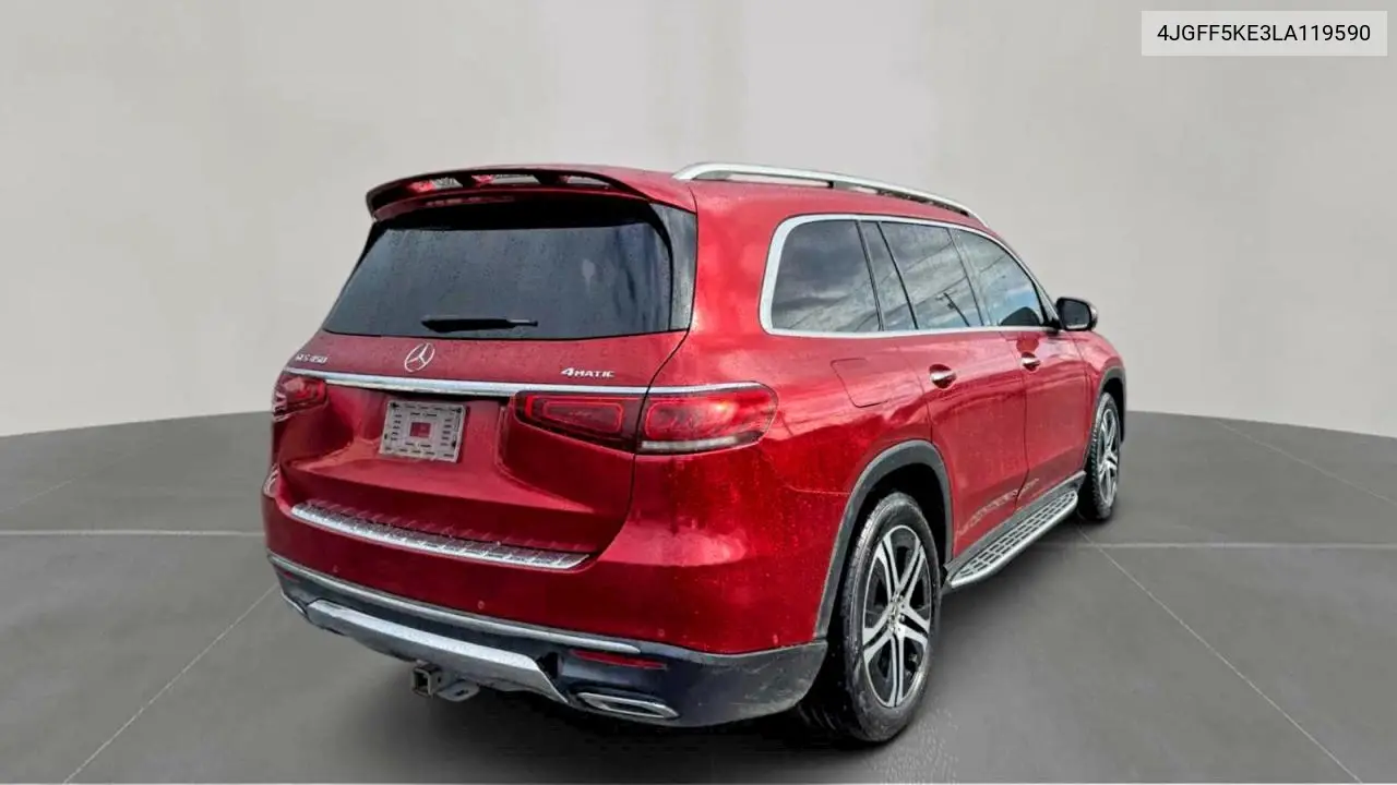 2020 Mercedes-Benz Gls 450 4Matic VIN: 4JGFF5KE3LA119590 Lot: 57728566