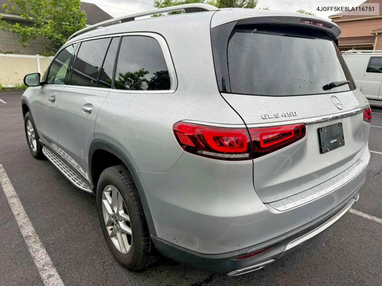 2020 Mercedes-Benz Gls 450 4Matic VIN: 4JGFF5KE8LA116751 Lot: 58508466