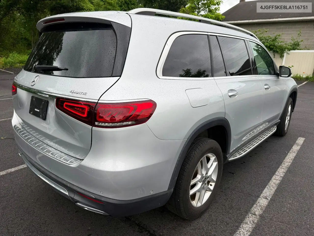 2020 Mercedes-Benz Gls 450 4Matic VIN: 4JGFF5KE8LA116751 Lot: 58508466