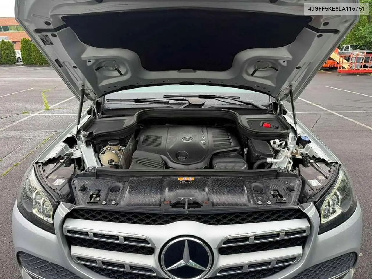 2020 Mercedes-Benz Gls 450 4Matic VIN: 4JGFF5KE8LA116751 Lot: 58508466