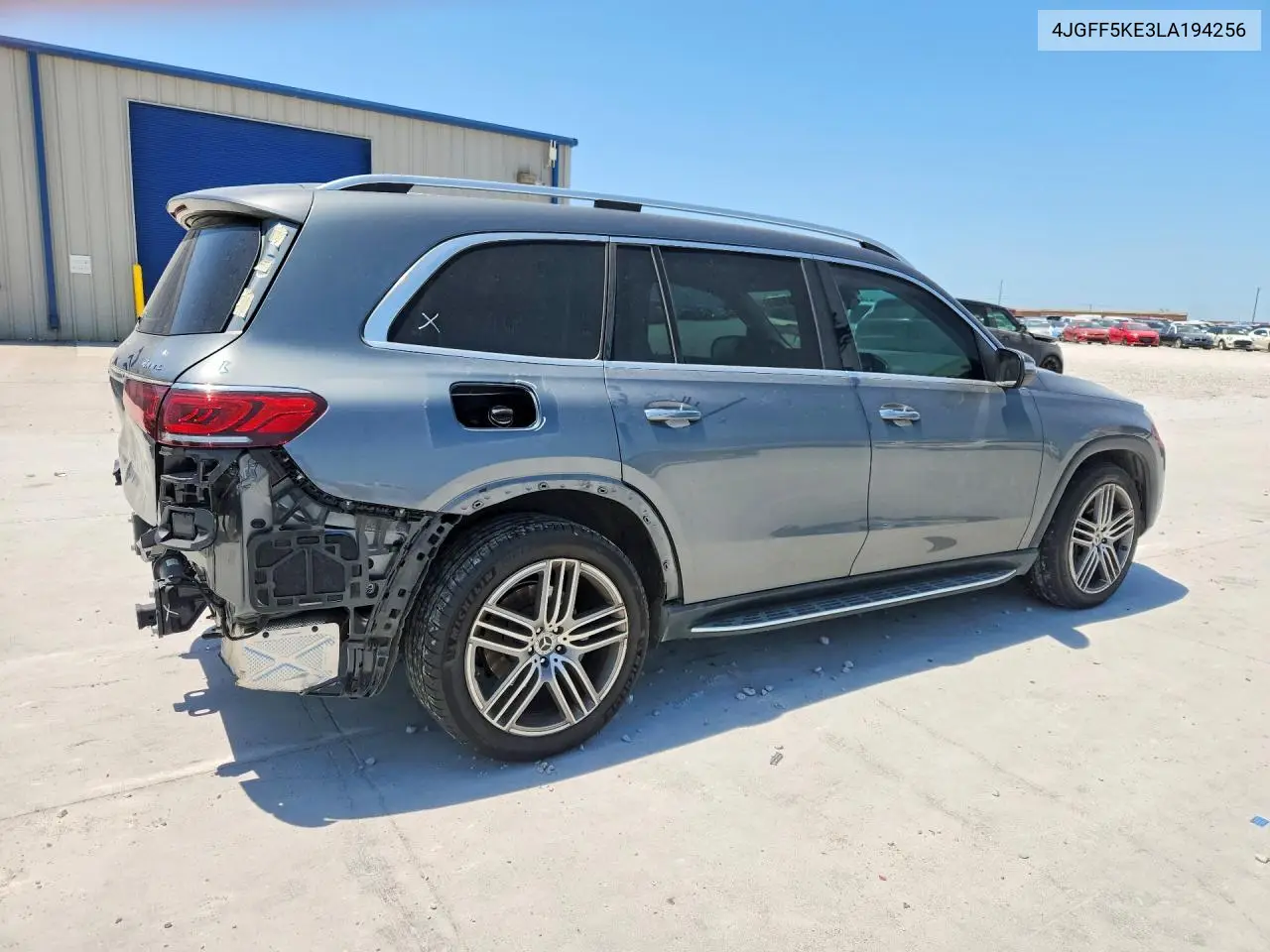2020 Mercedes-Benz Gls 450 4Matic VIN: 4JGFF5KE3LA194256 Lot: 60085576