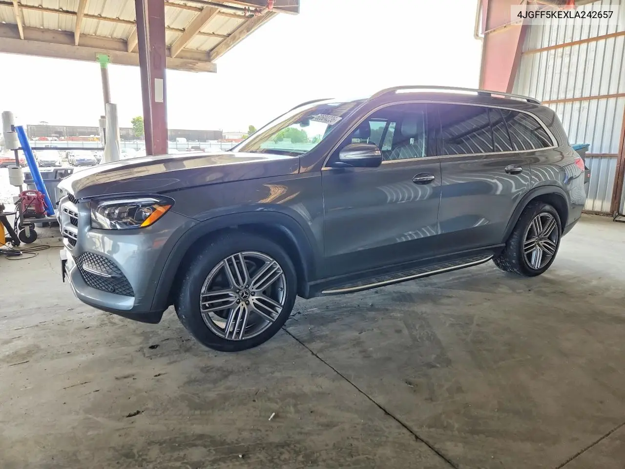 2020 Mercedes-Benz Gls 450 4Matic VIN: 4JGFF5KEXLA242657 Lot: 60604236