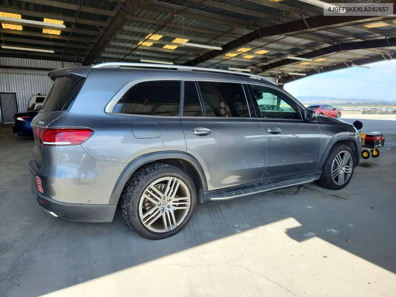 2020 Mercedes-Benz Gls 450 4Matic VIN: 4JGFF5KEXLA242657 Lot: 60604236