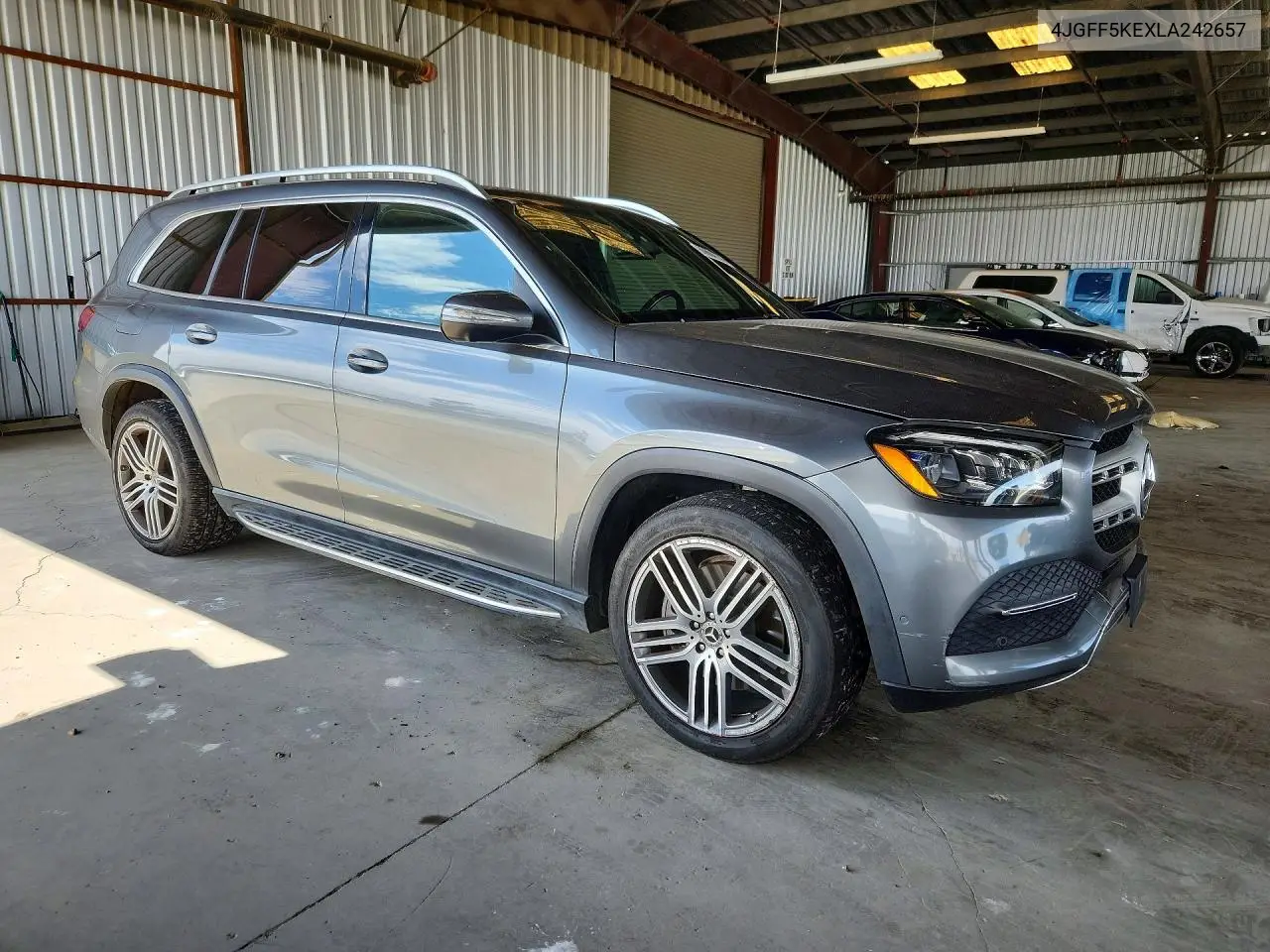 2020 Mercedes-Benz Gls 450 4Matic VIN: 4JGFF5KEXLA242657 Lot: 60604236