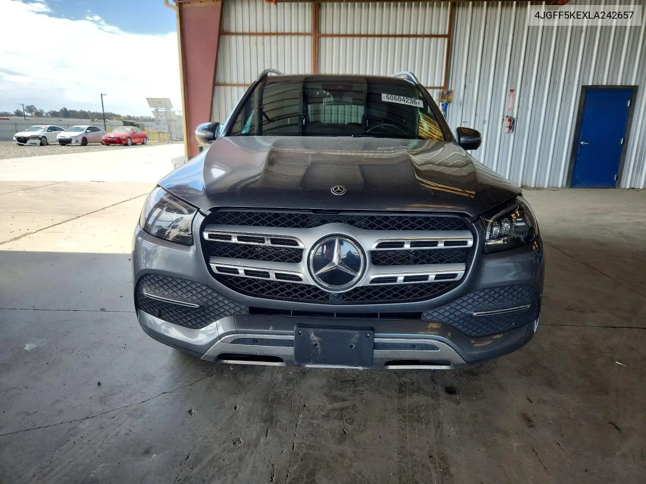 2020 Mercedes-Benz Gls 450 4Matic VIN: 4JGFF5KEXLA242657 Lot: 60604236