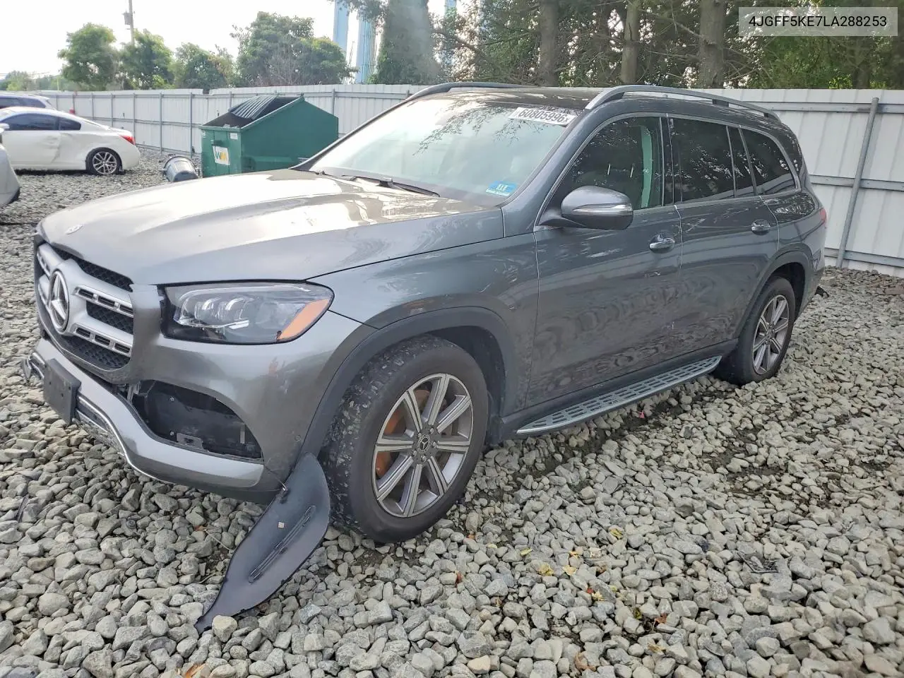 2020 Mercedes-Benz Gls 450 4Matic VIN: 4JGFF5KE7LA288253 Lot: 60805996