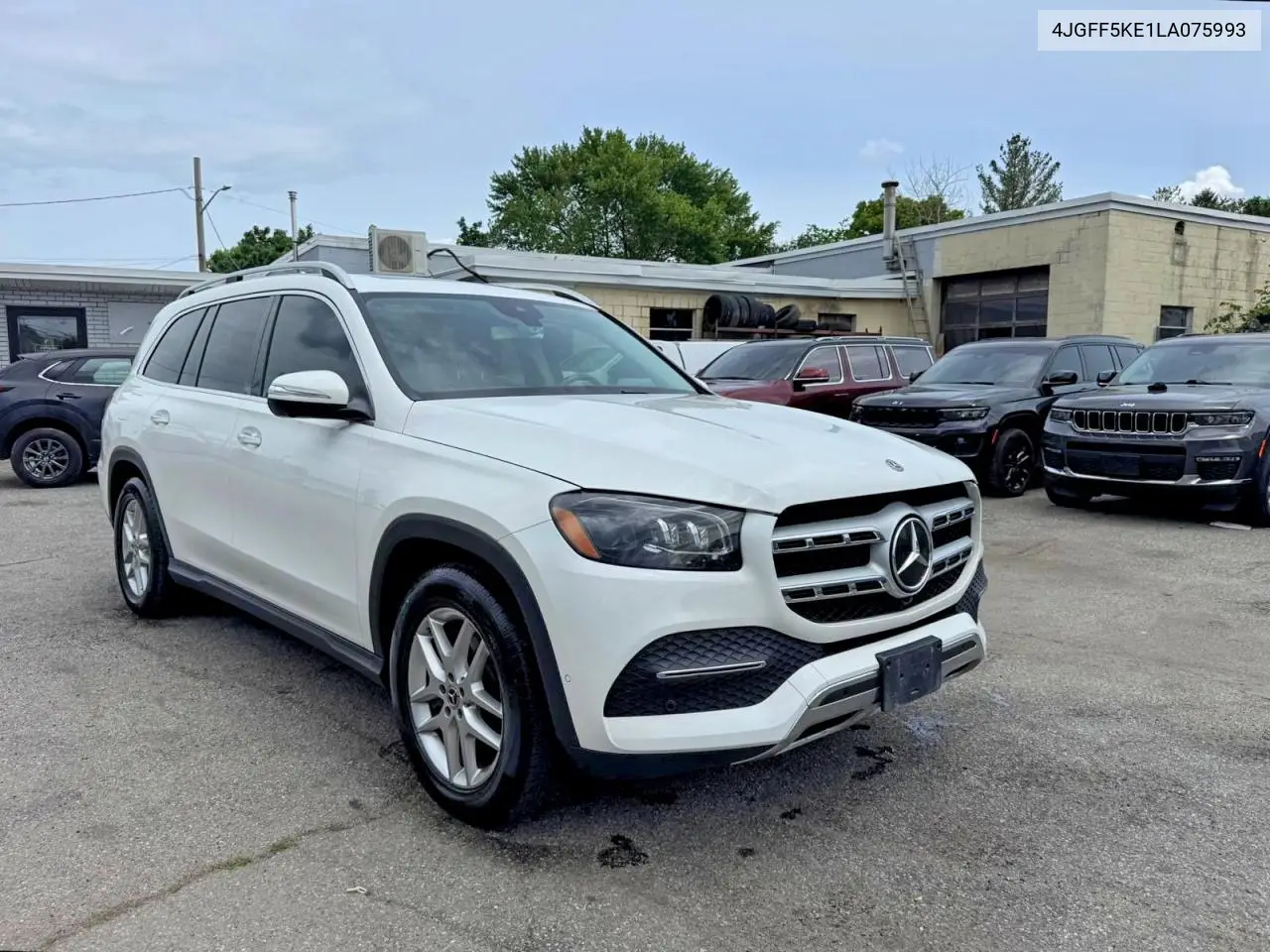 2020 Mercedes-Benz Gls 450 4Matic VIN: 4JGFF5KE1LA075993 Lot: 61143346