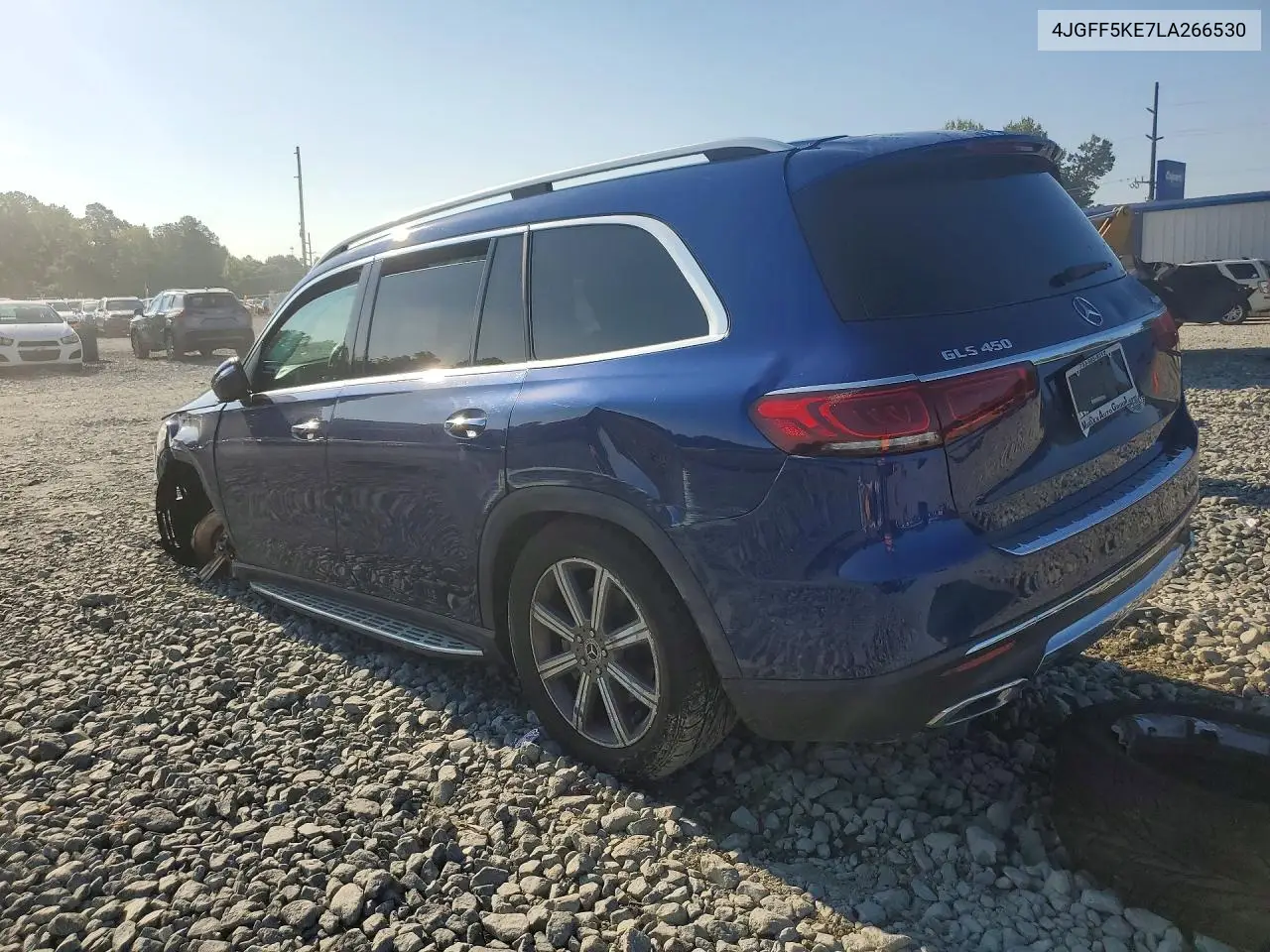 2020 Mercedes-Benz Gls 450 4Matic VIN: 4JGFF5KE7LA266530 Lot: 61207026