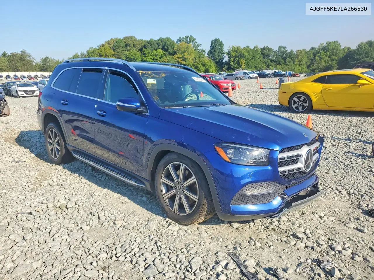 2020 Mercedes-Benz Gls 450 4Matic VIN: 4JGFF5KE7LA266530 Lot: 61207026