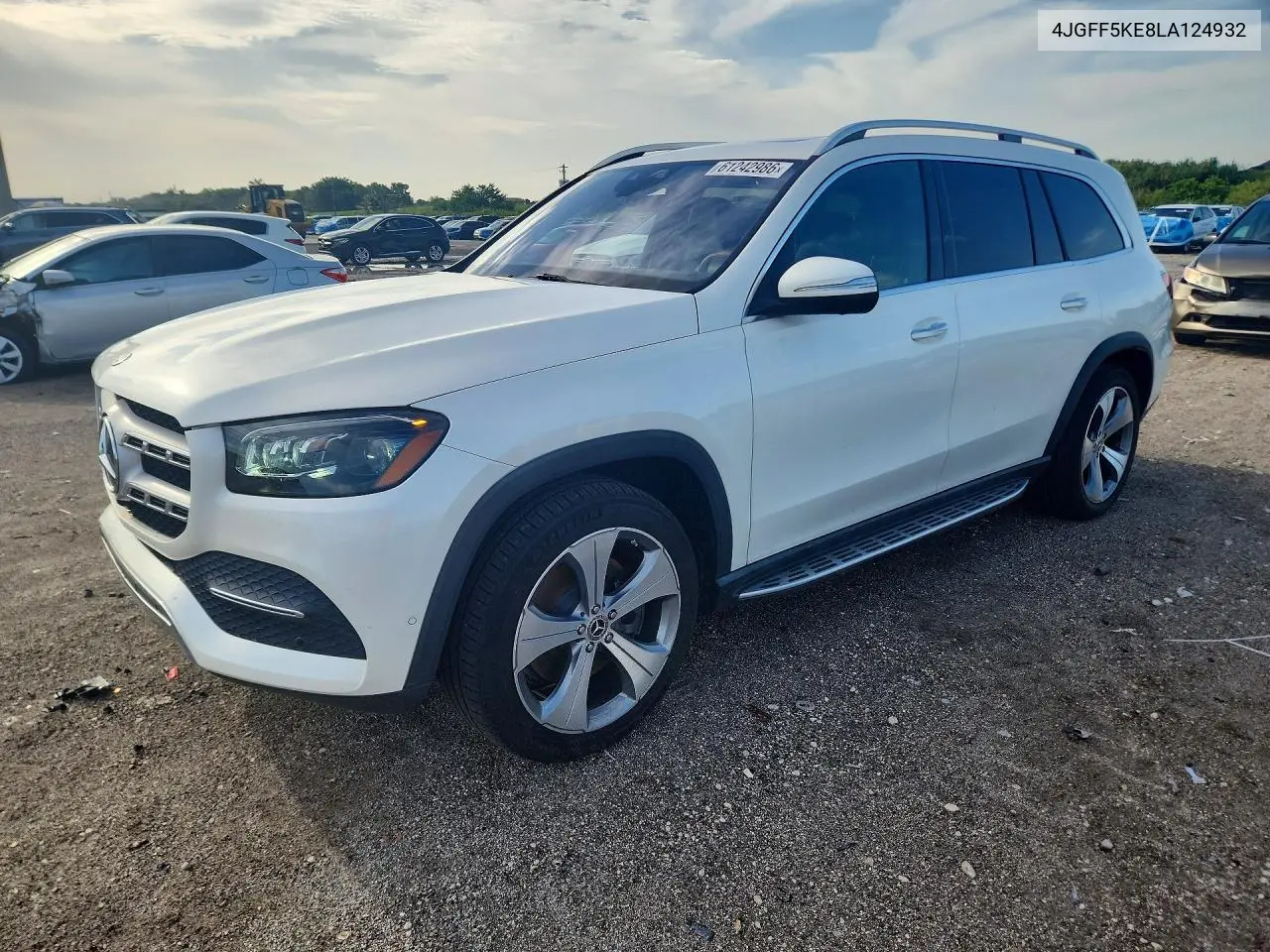 2020 Mercedes-Benz Gls 450 4Matic VIN: 4JGFF5KE8LA124932 Lot: 61242986
