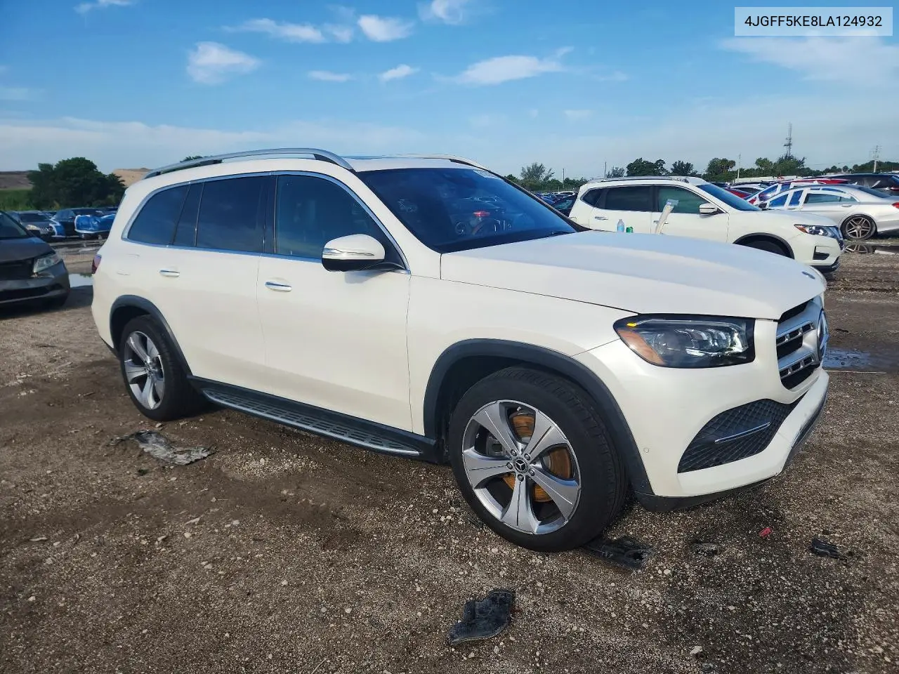 2020 Mercedes-Benz Gls 450 4Matic VIN: 4JGFF5KE8LA124932 Lot: 61242986