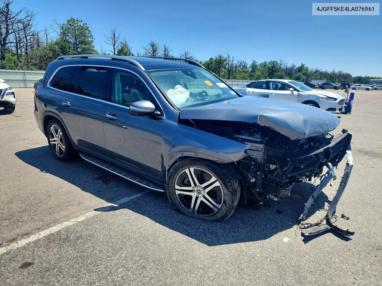 2020 Mercedes-Benz Gls 450 4Matic VIN: 4JGFF5KE4LA076961 Lot: 61711196
