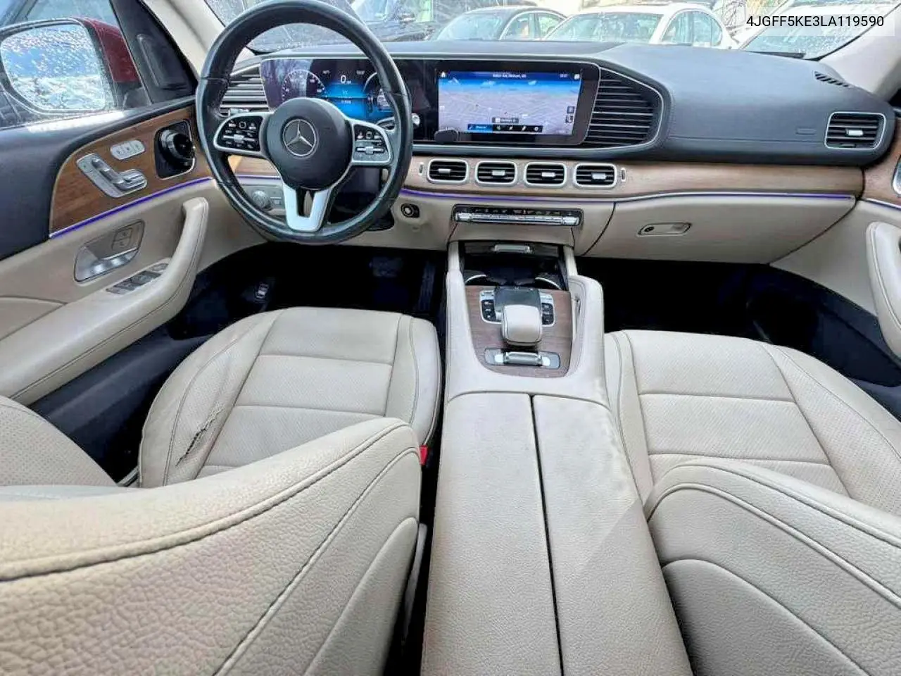 2020 Mercedes-Benz Gls 450 4Matic VIN: 4JGFF5KE3LA119590 Lot: 62140756