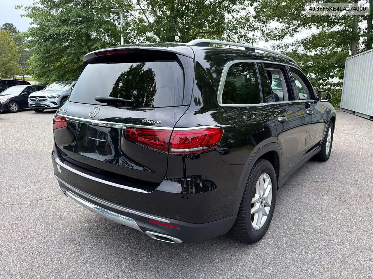 2020 Mercedes-Benz Gls 450 4Matic VIN: 4JGFF5KE4LA074000 Lot: 62324866
