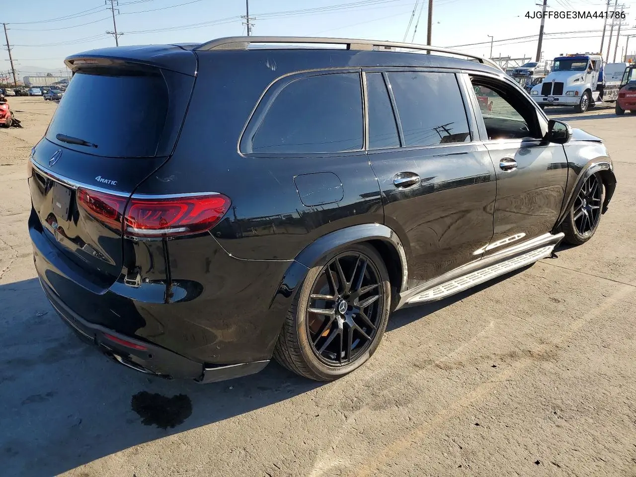 2021 Mercedes-Benz Gls 580 4Matic VIN: 4JGFF8GE3MA441786 Lot: 46514756