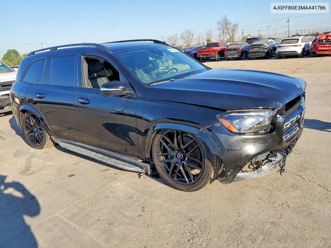 2021 Mercedes-Benz Gls 580 4Matic VIN: 4JGFF8GE3MA441786 Lot: 46514756