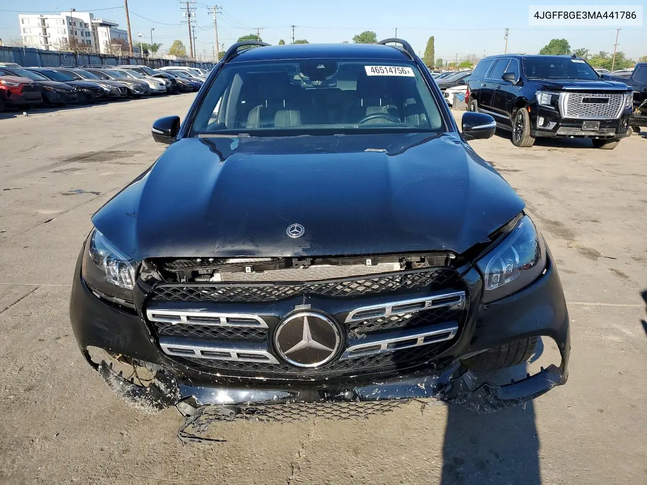 2021 Mercedes-Benz Gls 580 4Matic VIN: 4JGFF8GE3MA441786 Lot: 46514756