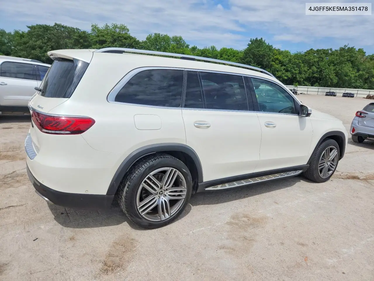 2021 Mercedes-Benz Gls 450 4Matic VIN: 4JGFF5KE5MA351478 Lot: 51674676