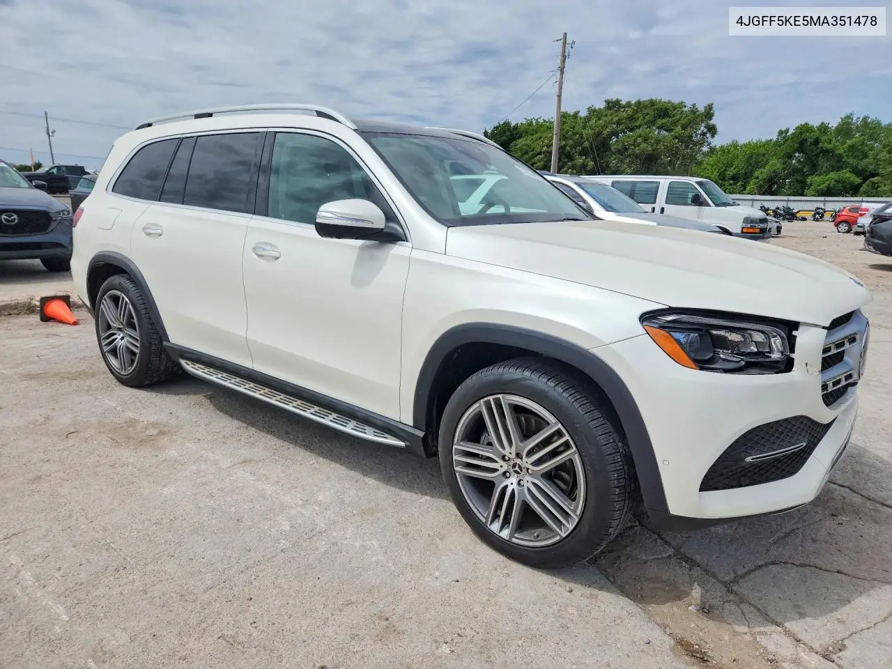 2021 Mercedes-Benz Gls 450 4Matic VIN: 4JGFF5KE5MA351478 Lot: 51674676