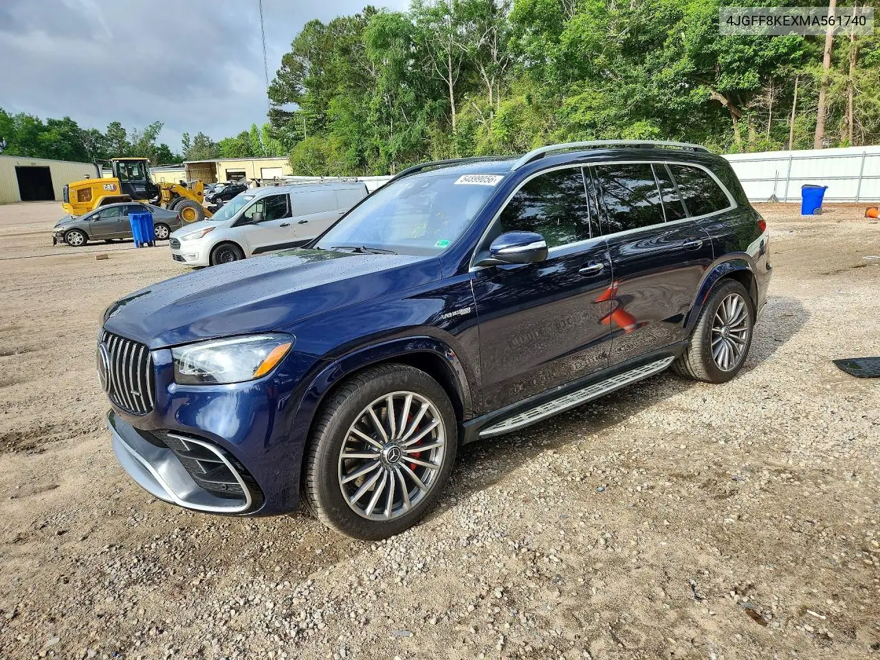 2021 Mercedes-Benz Gls 63 Amg 4Matic VIN: 4JGFF8KEXMA561740 Lot: 54899056