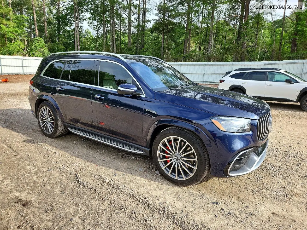 2021 Mercedes-Benz Gls 63 Amg 4Matic VIN: 4JGFF8KEXMA561740 Lot: 54899056