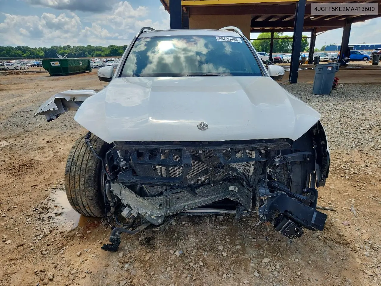 2021 Mercedes-Benz Gls 450 4Matic VIN: 4JGFF5KE2MA413600 Lot: 56635666