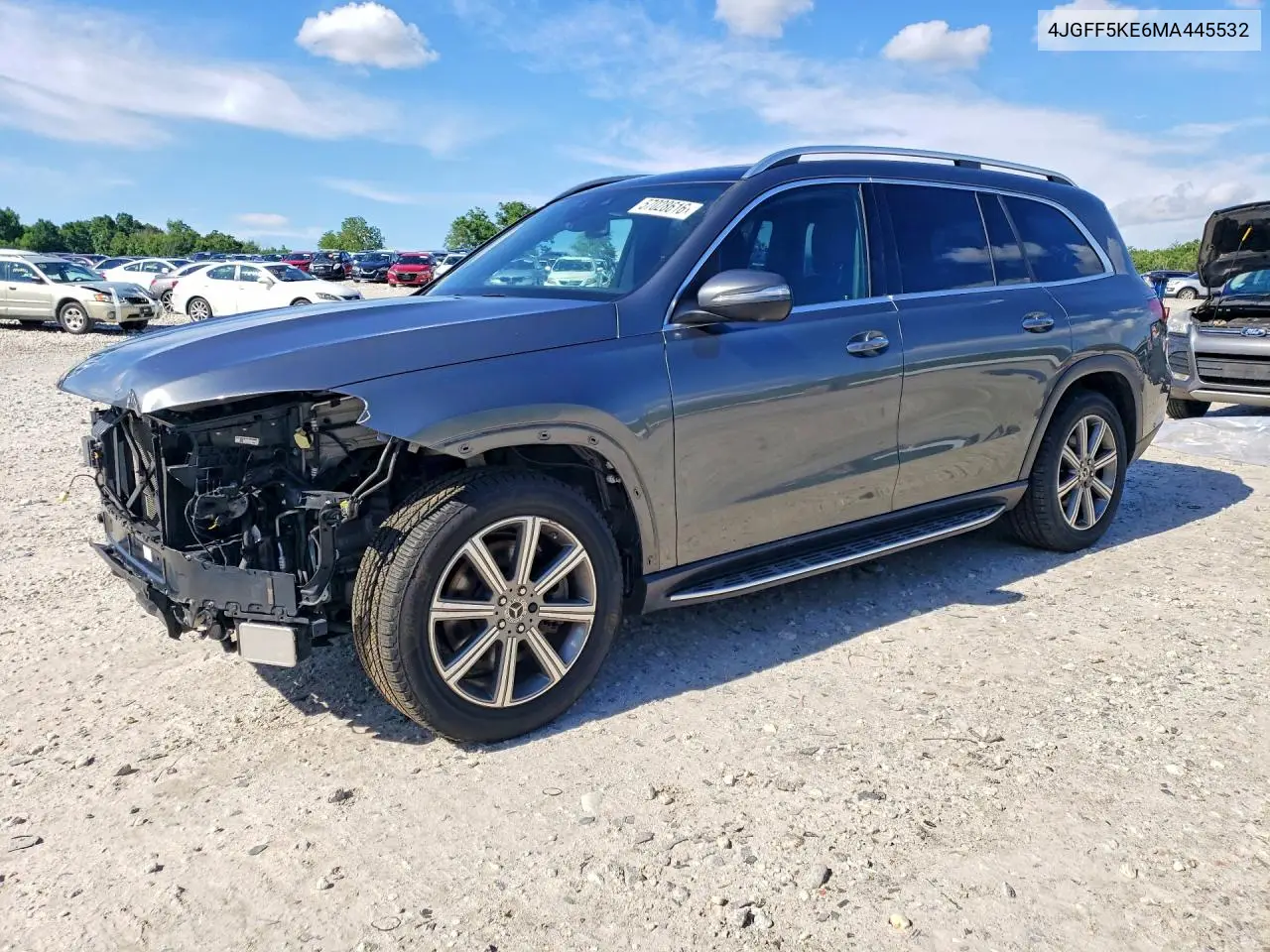 2021 Mercedes-Benz Gls 450 4Matic VIN: 4JGFF5KE6MA445532 Lot: 57028616