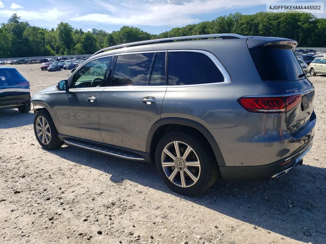 2021 Mercedes-Benz Gls 450 4Matic VIN: 4JGFF5KE6MA445532 Lot: 57028616
