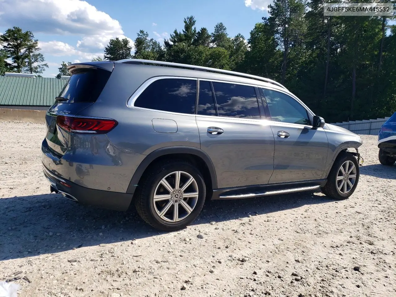2021 Mercedes-Benz Gls 450 4Matic VIN: 4JGFF5KE6MA445532 Lot: 57028616