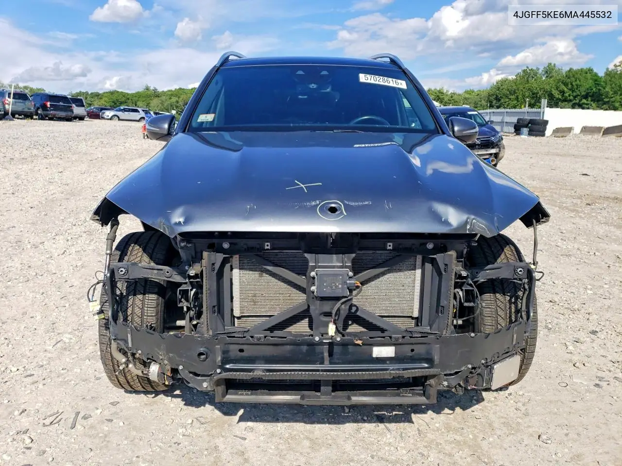 2021 Mercedes-Benz Gls 450 4Matic VIN: 4JGFF5KE6MA445532 Lot: 57028616
