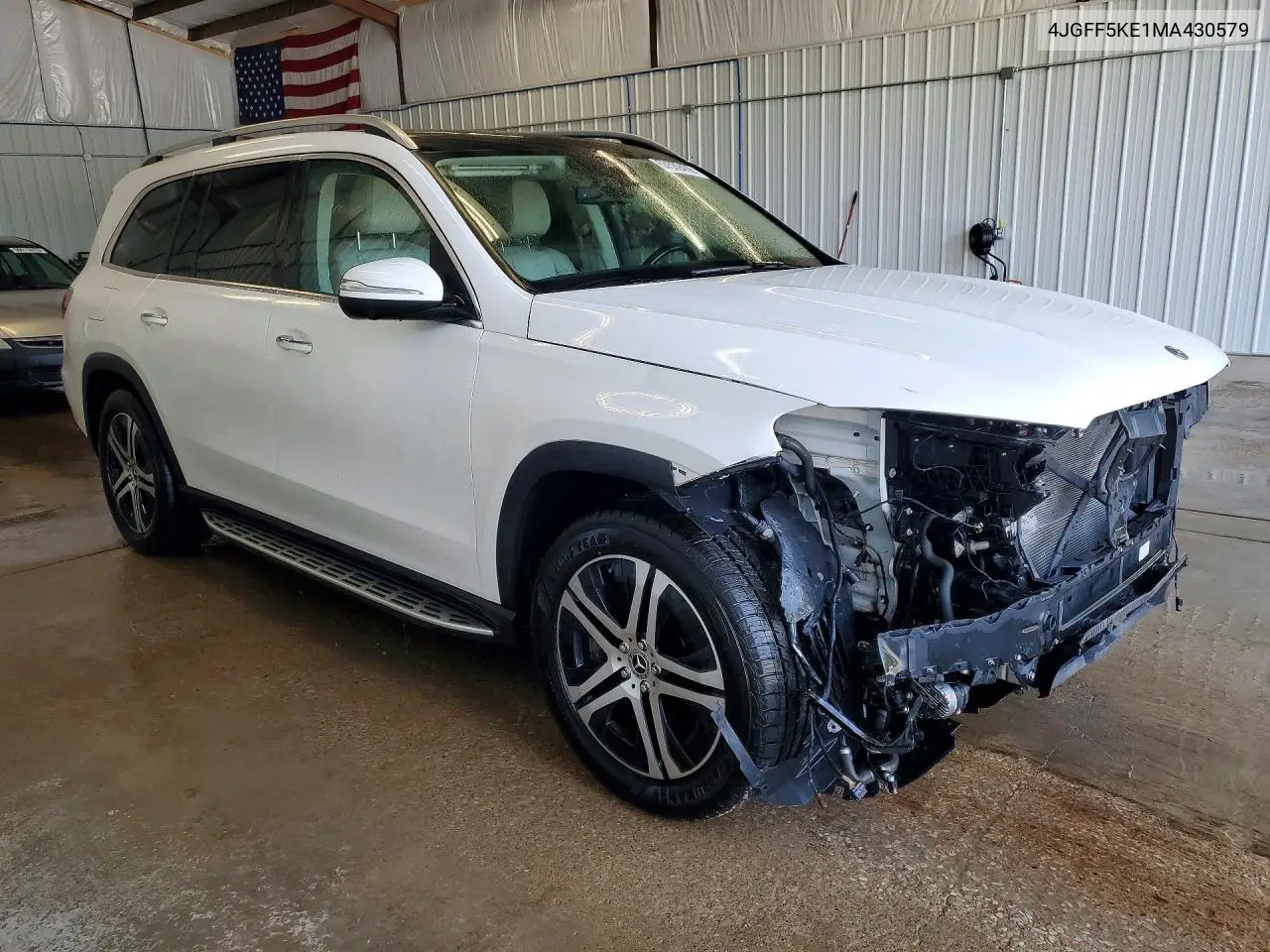 2021 Mercedes-Benz Gls 450 4Matic VIN: 4JGFF5KE1MA430579 Lot: 57539406