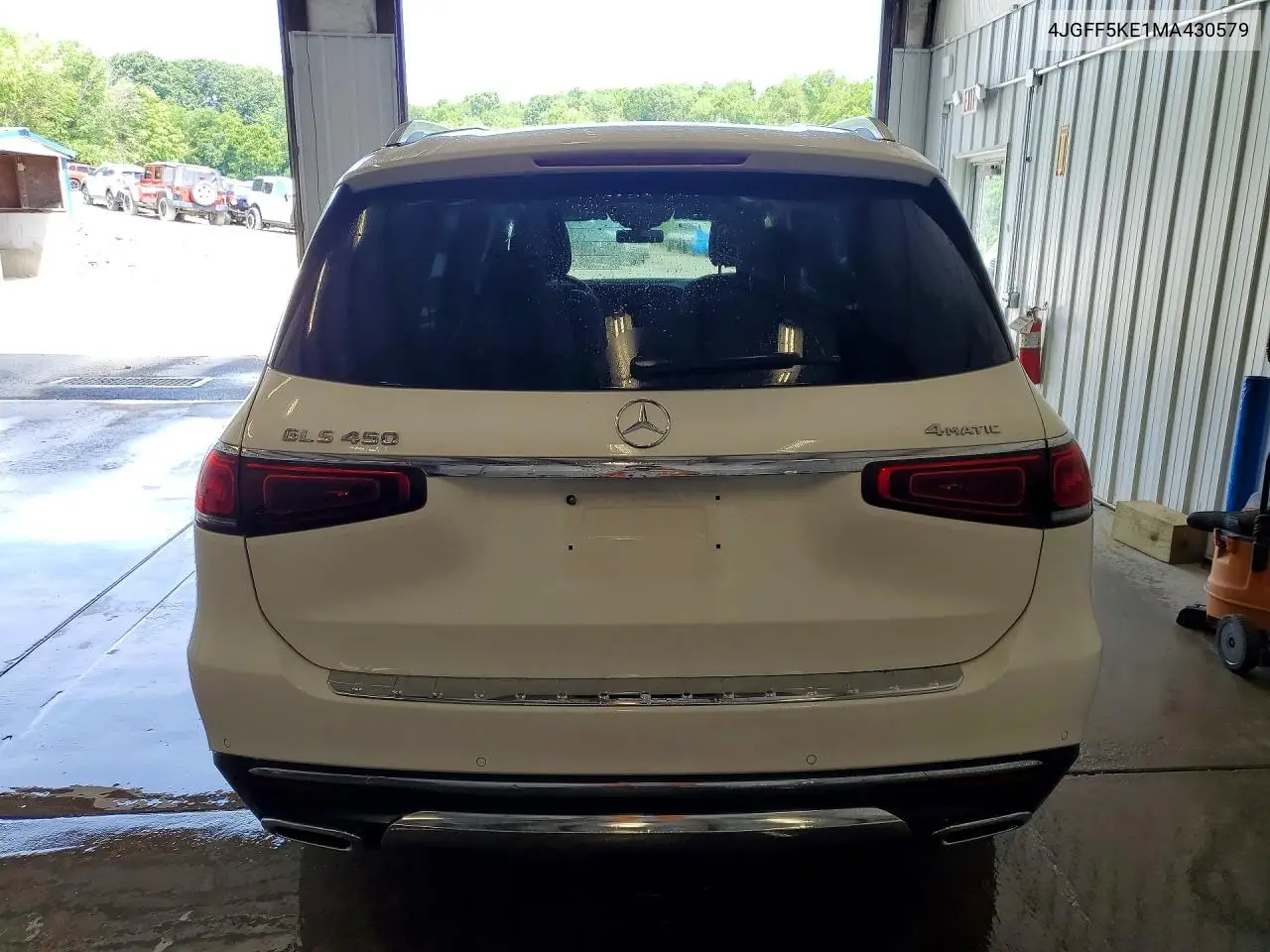2021 Mercedes-Benz Gls 450 4Matic VIN: 4JGFF5KE1MA430579 Lot: 57539406