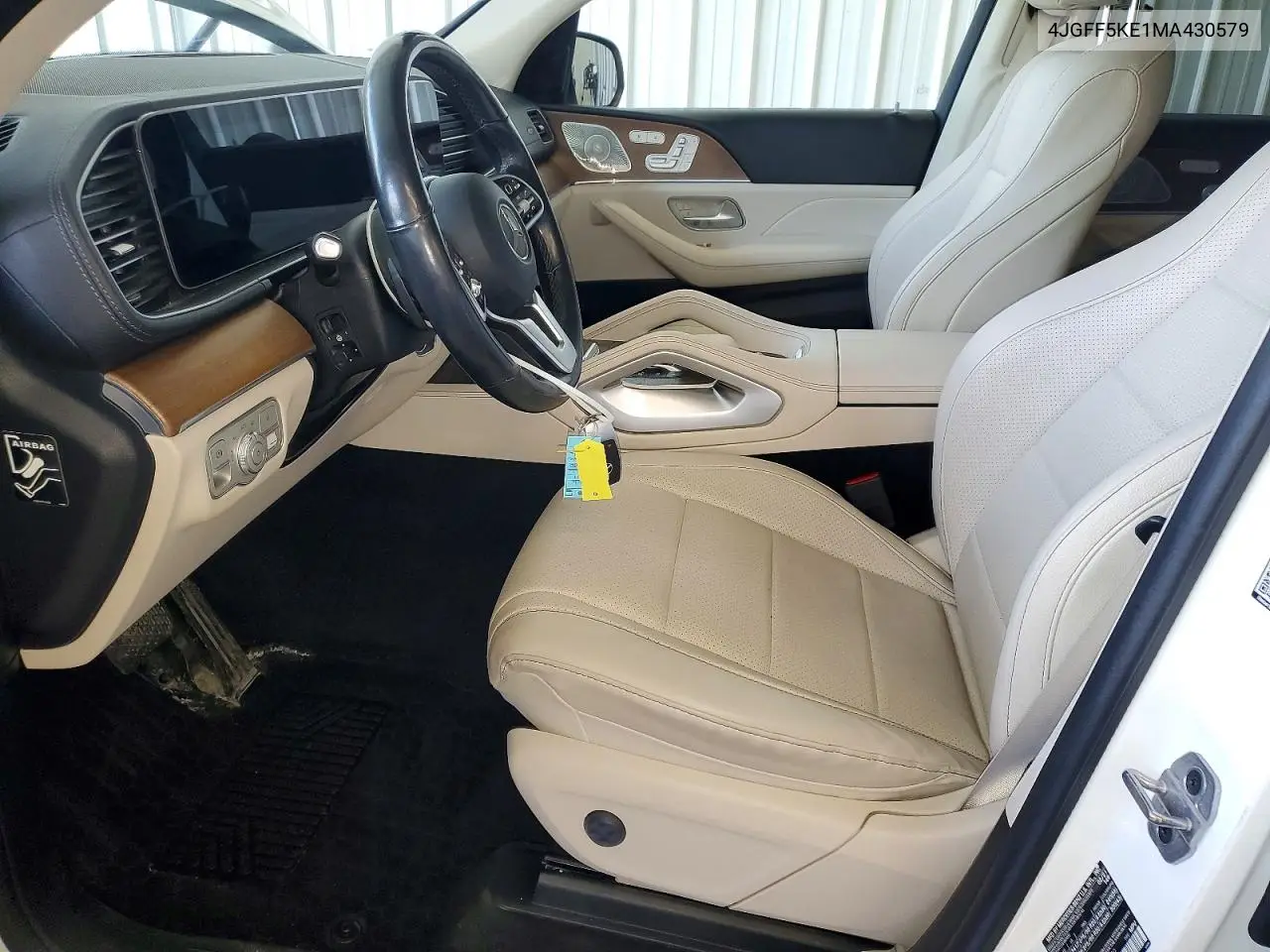 2021 Mercedes-Benz Gls 450 4Matic VIN: 4JGFF5KE1MA430579 Lot: 57539406