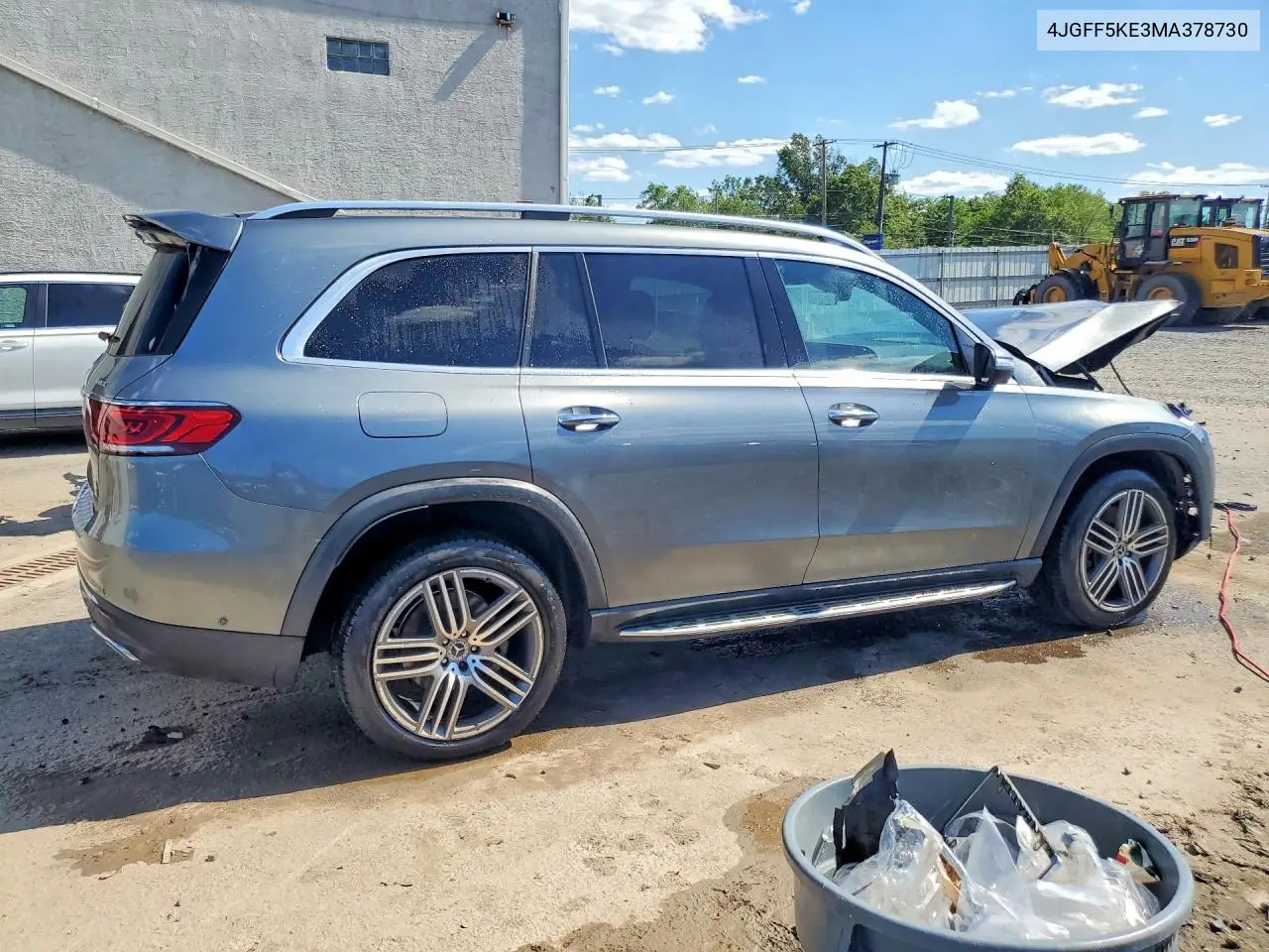 2021 Mercedes-Benz Gls 450 4Matic VIN: 4JGFF5KE3MA378730 Lot: 58001706